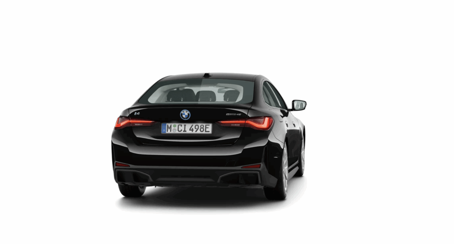 THE NEW 4 16 BMW i4 hintere Ansicht